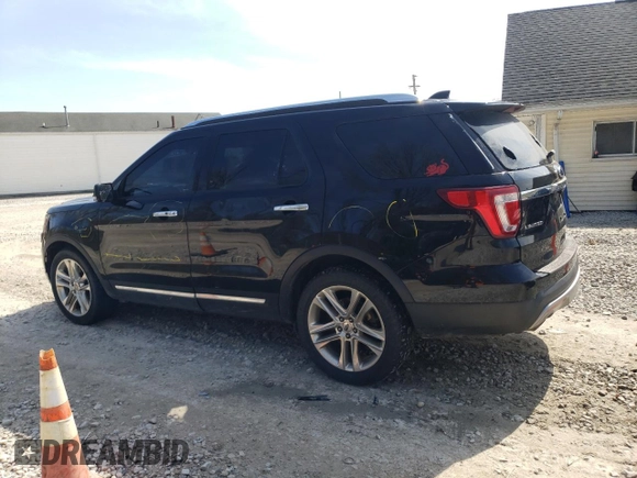 2016 Ford Explorer Limited with VIN 1FM5K8F83GGC97869, listed as a Copart auction lot 52881545 with 124,424 mi miles and Salvage Title. Bid and sale history available at DreamBid. Image 2.