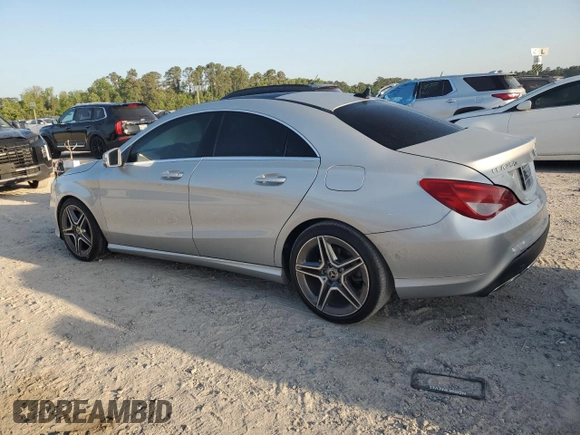 2018 Mercedes-Benz CLA 250 with VIN WDDSJ4GB0JN508502, listed as a Copart auction lot 52916775 with 59,591 mi miles and Salvage Title. Bid and sale history available at DreamBid. Image 2.