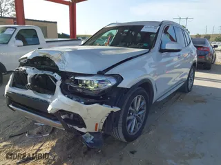 2019 BMW X3 sDrive30i with VIN 5UXTR7C54KLR47397, listed as a IAAI auction lot 41953760 with 88,684 mi miles. Bid and sale history available at carsss.com. Image 2.