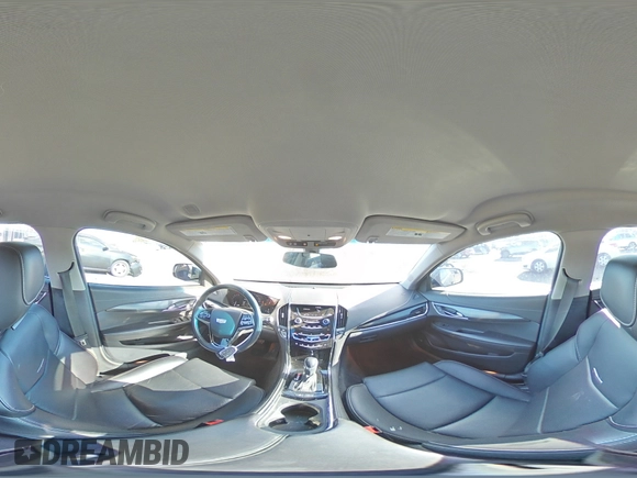 2015 Cadillac ATS Standard AWD with VIN 1G6AG5RX8F0135123, listed as a Copart auction lot 87646585 with 130,446 mi miles and Salvage title. Bid and sale history available at DreamBid. Image 13.