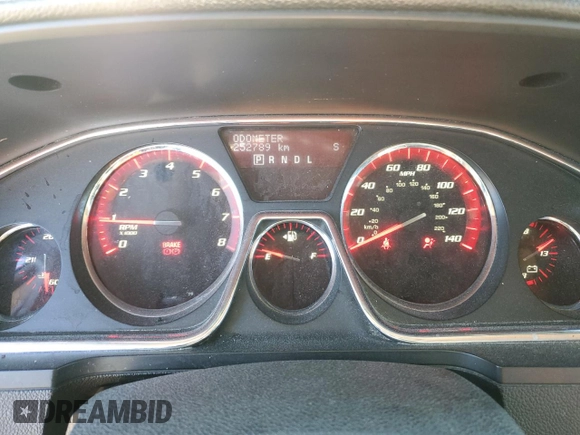 2014 GMC Acadia SLE with VIN 1GKKRNED8EJ187601, listed as a Copart auction lot 46934595 with 252,789 mi miles and Non Repairable. Bid and sale history available at carsss.com. Image 9.