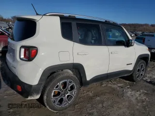 2015 Jeep Renegade Limited with VIN ZACCJBDT0FPB59788, listed as a Copart auction lot 42607025 with 60,191 mi miles and Salvage Title. Bid and sale history available at DreamBid. Image 3.