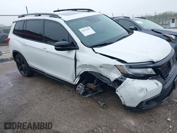 2020 Honda Passport Elite с VIN 5FNYF8H01LB019179, выставлен на аукционе IAAI как лот 42252581 с пробегом 73 307 миль миль и . История ставок и продаж доступна на DreamBid. Изображение 1.