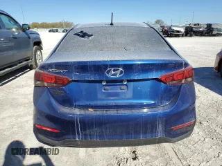 2019 Hyundai Accent SE with VIN 3KPC24A34KE053947, listed as a Copart auction lot 75590504 with 150,686 mi miles and Salvage Title. Bid and sale history available at carsss.com. Image 6.