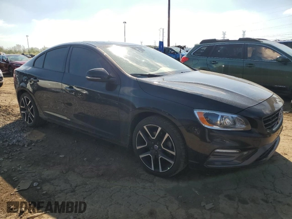 2017 Volvo S60 Dynamic with VIN YV126MFL5H2435350, listed as a Copart auction lot 54753695 with 82,765 mi miles and Clean title. Bid and sale history available at DreamBid. Image 4.