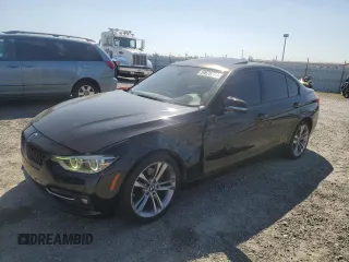 2016 BMW 3 Series 328i with VIN WBA8E9G5XGNT82087, listed as a Copart auction lot 50676775 with 101,538 mi miles and Salvage Title. Bid and sale history available at carsss.com. Image 1.
