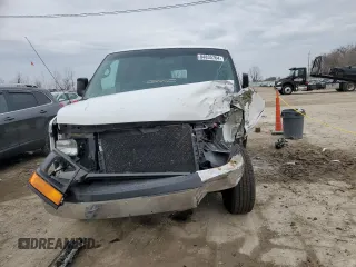 2012 GMC Savana Cargo Van with VIN 1GTS7AFX0C1119955, listed as a Copart auction lot 84835764 with 0 mi miles and Salvage Title. Bid and sale history available at carsss.com. Image 5.