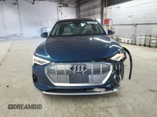 2019 Audi e-tron Prestige with VIN WA1VABGE2KB010143, listed as a Copart auction lot 52039045 with 62,991 mi miles and Salvage Title. Bid and sale history available at DreamBid. Image 5.