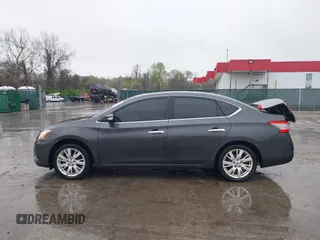 2013 Nissan Sentra S with VIN 3N1AB7AP5DL669623, listed as a IAAI auction lot 41987142 with 157,044 mi miles and . Bid and sale history available at DreamBid. Image 14.