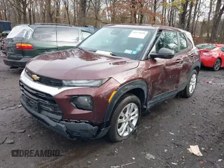 2022 Chevrolet TrailBlazer LS with VIN KL79MNSLXNB014139, listed as a IAAI auction lot 41475698 with 52,262 mi miles. Bid and sale history available at carsss.com. Image 6.