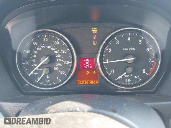 2008 BMW 3 Series 335xi with VIN WBAWC73548E066239, listed as a IAAI auction lot 41469555 with 92,420 mi miles and . Bid and sale history available at carsss.com. Image 7.