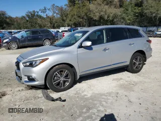 2019 Infiniti QX60 Luxe with VIN 5N1DL0MN4KC551558, listed as a Copart auction lot 46102605 with 94,890 mi miles and Non repairable. Bid and sale history available at DreamBid. Image 1.