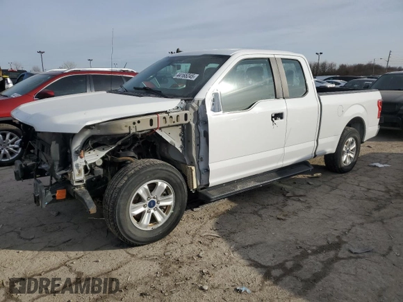 2020 Ford F-150 XL with VIN 1FTEX1CBXLFB07000, listed as a Copart auction lot 44165245 with 138,554 mi miles and Salvage Title. Bid and sale history available at DreamBid. Image 1.