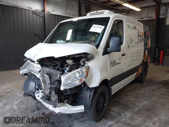 2023 Mercedes-Benz Sprinter Cargo Cargo with VIN W1Y40BHY5PT157048, listed as a IAAI auction lot 40339280 with 33,725 mi miles and . Bid and sale history available at DreamBid. Image 19.