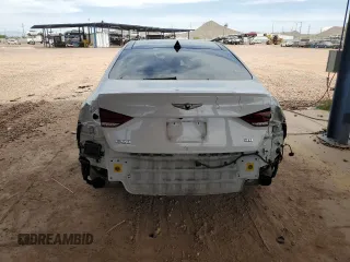 2018 Genesis G80 3.8L z VIN KMHGN4JE3JU285266, wystawiony jako Copart lot #58053355 z przebiegiem 69 335 mil mil oraz Szkoda całkowita • Salvage title. Historia ofert i sprzedaży dostępna na DreamBid. Obrazek 6.