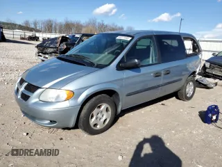 2003 Dodge Caravan SE with VIN 1D4GP24343B102066, listed as a Copart auction lot 43377485 with 155,961 mi miles and Salvage Title. Bid and sale history available at carsss.com. Image 1.