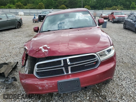 2014 Dodge Durango SXT with VIN 1C4RDHAG1EC970368, listed as a Copart auction lot 58180695 with 164,374 mi miles and Salvage title. Bid and sale history available at DreamBid. Image 5.