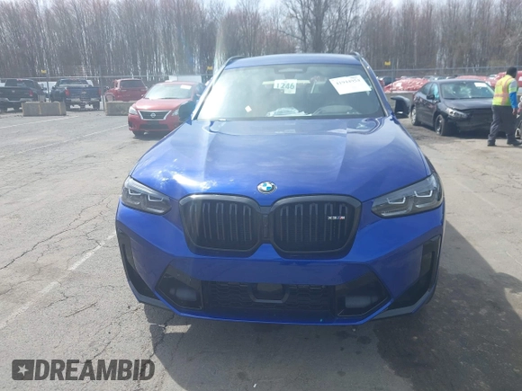 2024 BMW X3 M with VIN 5YM13EC07R9V73692, listed as a IAAI auction lot 41944954 with 5,224 mi miles and . Bid and sale history available at DreamBid. Image 12.