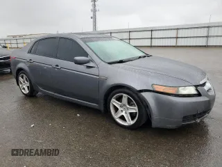 2006 Acura TL with VIN 19UUA662X6A002417, listed as a Copart auction lot 47886195 with 184,699 mi miles and Salvage Title. Bid and sale history available at carsss.com. Image 4.