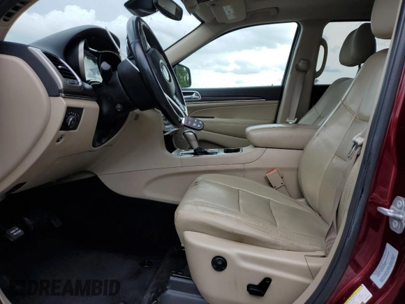 2017 Jeep Grand Cherokee Limited with VIN 1C4RJEBG8HC956073, listed as a Copart auction lot 64629955 with 115,288 mi miles and Non repairable. Bid and sale history available at DreamBid. Image 7.