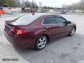 2011 Acura TSX with VIN JH4CU2F69BC014083, listed as a IAAI auction lot 42031249 with 163,012 mi miles. Bid and sale history available at carsss.com. Image 4.