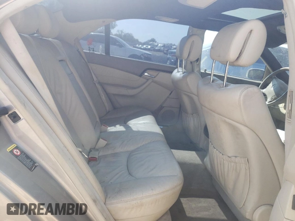 2006 Mercedes-Benz S 500 z VIN WDBNG75J36A480287, wystawiony jako Copart lot #53313745 z przebiegiem Nie podano mil oraz Czysty tytuł • Clean title. Historia ofert i sprzedaży dostępna na DreamBid. Obrazek 10.