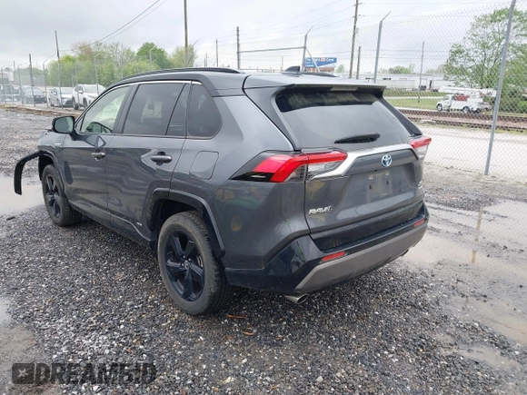 2021 Toyota RAV4 Hybrid XSE with VIN JTME6RFV0MD515817, listed as a IAAI auction lot 42127698 with 98,078 mi miles and . Bid and sale history available at DreamBid. Image 3.