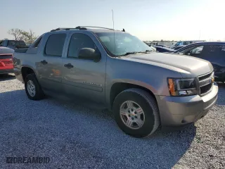 2007 Chevrolet Avalanche LS with VIN 3GNEC12087G172547, listed as a Copart auction lot 52713695 with 260,298 mi miles and Salvage Title. Bid and sale history available at carsss.com. Image 4.