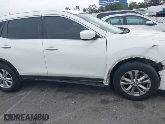 2016 Nissan Rogue S with VIN KNMAT2MT0GP612986, listed as a IAAI auction lot 42164851 with 141,763 mi miles and . Bid and sale history available at DreamBid. Image 13.