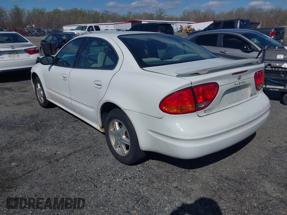 2004 Oldsmobile Alero GL1 with VIN 1G3NL52E54C130699, listed as a IAAI auction lot 41989433 with 250,670 mi miles and . Bid and sale history available at DreamBid. Image 3.