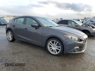 2016 Mazda 3 i Touring with VIN 3MZBM1M75GM326892, listed as a Copart auction lot 86402974 with 102,216 mi miles and Salvage Title. Bid and sale history available at DreamBid. Image 4.