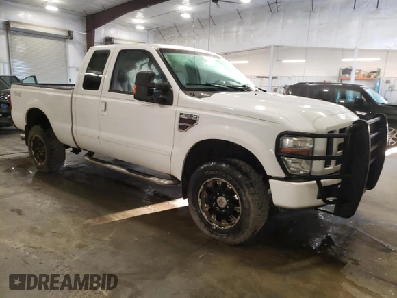 2008 Ford F-350 XL with VIN 1FTWX31R18ED78542, listed as a Copart auction lot 75205794 with 176,984 mi miles and Salvage Title. Bid and sale history available at DreamBid. Image 4.