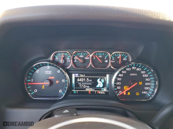 2018 Chevrolet Tahoe LT with VIN 1GNSCBKC7JR175420, listed as a Copart auction lot 88884055 with 49,200 mi miles and Salvage Title. Bid and sale history available at carsss.com. Image 9.