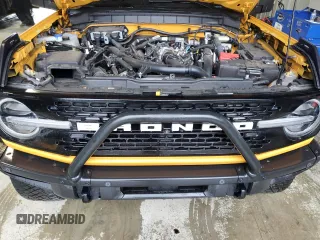 2022 Ford Bronco with VIN 1FMEE5DP1NLA92717, listed as a Copart auction lot 50623805 with 28,371 mi miles and Salvage title. Bid and sale history available at DreamBid. Image 12.