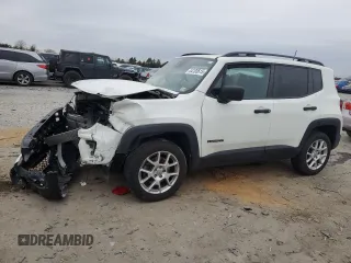 2021 Jeep Renegade Sport with VIN ZACNJDAB4MPM11800, listed as a Copart auction lot 44103615 with 54,027 mi miles and Salvage title. Bid and sale history available at DreamBid. Image 1.