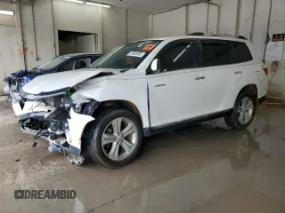2012 Toyota Highlander Limited with VIN 5TDDK3EHXCS141669, listed as a Copart auction lot 59583955 with Not provided miles and Non repairable. Bid and sale history available at DreamBid. Image 1.