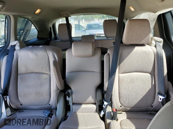 2019 Honda Odyssey EX with VIN 5FNRL6H58KB052482, listed as a Copart auction lot 42491615 with 57,229 mi miles and Salvage Title. Bid and sale history available at carsss.com. Image 10.