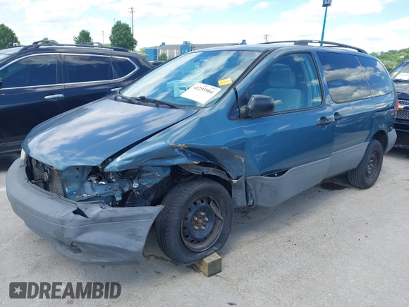 2002 Toyota Sienna LE with VIN 4T3ZF13C62U479542, listed as a IAAI auction lot 42295904 with 199,041 mi miles and . Bid and sale history available at DreamBid. Image 19.
