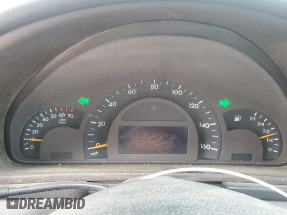 2004 Mercedes-Benz C 230 Kompressor with VIN WDBRF40J84F452074, listed as a Copart auction lot 56025015 with Not provided miles and Salvage title. Bid and sale history available at DreamBid. Image 9.