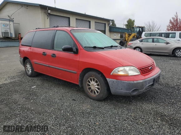 2001 Ford Windstar Wagon LX with VIN 2FMZA51401BB53945, listed as a Copart auction lot 79484984 with 142,569 mi miles and Salvage Title. Bid and sale history available at carsss.com. Image 4.
