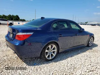 2008 BMW 5 Series 535i with VIN WBANW13558CZ84027, listed as a Copart auction lot 59748325 with 134,259 mi miles and Salvage title. Bid and sale history available at DreamBid. Image 3.