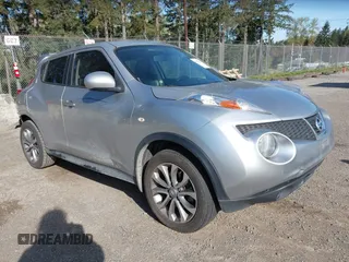 2012 Nissan Juke SL with VIN JN8AF5MV5CT109342, listed as a IAAI auction lot 42025173 with 163,104 mi miles. Bid and sale history available at carsss.com. Image 1.