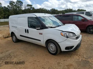 2022 Ram ProMaster City Cargo Tradesman with VIN ZFBHRFAB4N6X90292, listed as a Copart auction lot 39751944 with 15,981 mi miles and . Bid and sale history available at DreamBid. Image 4.
