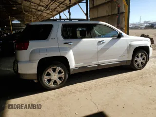 2017 GMC Terrain SLT z VIN 2GKFLPE36H6110300, wystawiony jako Copart lot #55050375 z przebiegiem 156 862 mil mil oraz Szkoda całkowita • Salvage title. Historia ofert i sprzedaży dostępna na DreamBid. Obrazek 3.