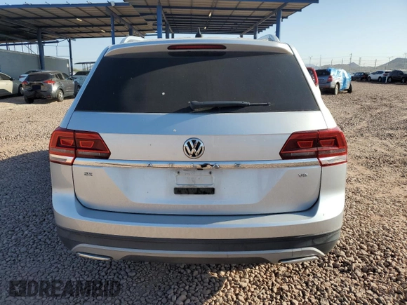 2019 Volkswagen Atlas SE with VIN 1V2WR2CA6KC559505, listed as a Copart auction lot 57183825 with 111,377 mi miles and Salvage title. Bid and sale history available at DreamBid. Image 6.