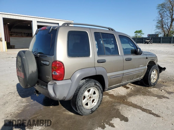 2004 Jeep Liberty Sport with VIN 1J4GL48K34W250008, listed as a Copart auction lot 53067095 with 161,266 mi miles and Salvage Title. Bid and sale history available at DreamBid. Image 3.