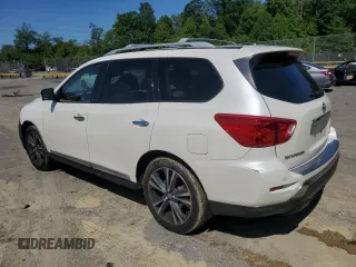 2017 Nissan Pathfinder SV z VIN 5N1DR2MM6HC684445, wystawiony jako Copart lot #59419275 z przebiegiem 104 627 mil mil oraz Czysty tytuł • Clean title. Historia ofert i sprzedaży dostępna na DreamBid. Obrazek 2.