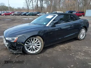 2013 Audi A5 Premium Plus with VIN WAULFAFH8DN015687, listed as a IAAI auction lot 41912597 with 114,218 mi miles. Bid and sale history available at carsss.com. Image 20.