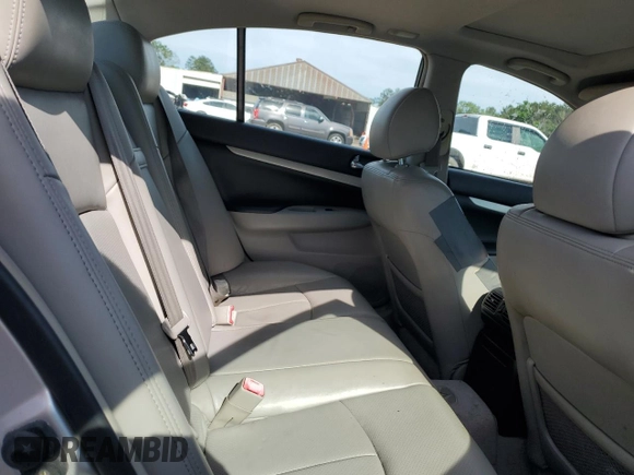 2008 Infiniti G35 Journey with VIN JNKBV61E68M217269, listed as a Copart auction lot 55073805 with 206,684 mi miles and Salvage Title. Bid and sale history available at DreamBid. Image 10.