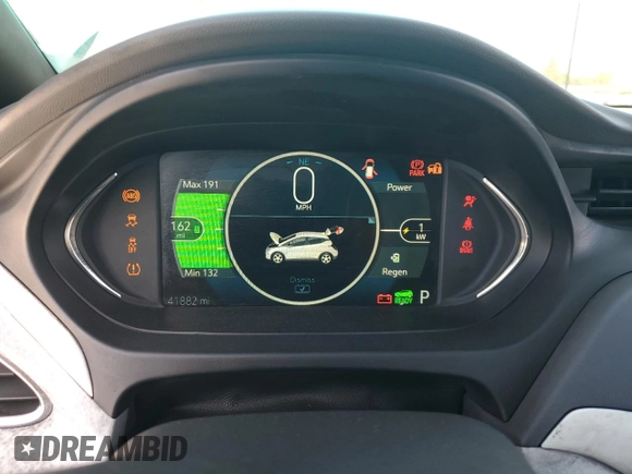 2021 Chevrolet Bolt EV Premier with VIN 1G1FZ6S01M4105220, listed as a Copart auction lot 54224355 with 41,882 mi miles and Salvage title. Bid and sale history available at DreamBid. Image 9.